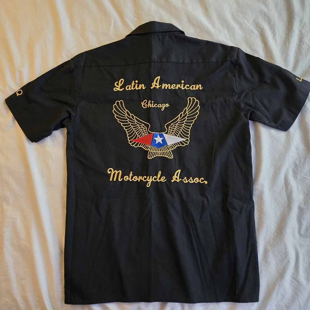 Chicago Latin American Motorcycle Association Dickies Shirt - Veneno Brasil - Picture 7 of 9